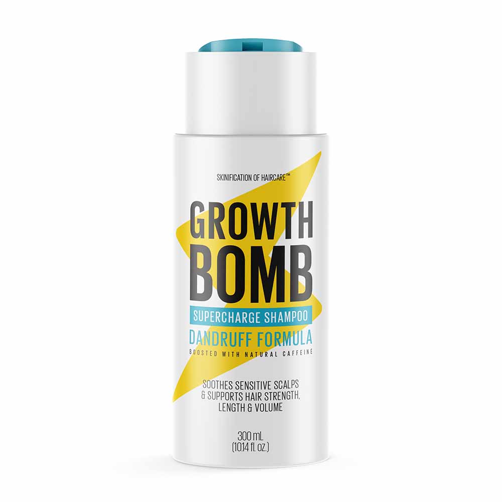 Growth Bomb - Dandruff Formula Supercharge Shampoo - 300 ml
