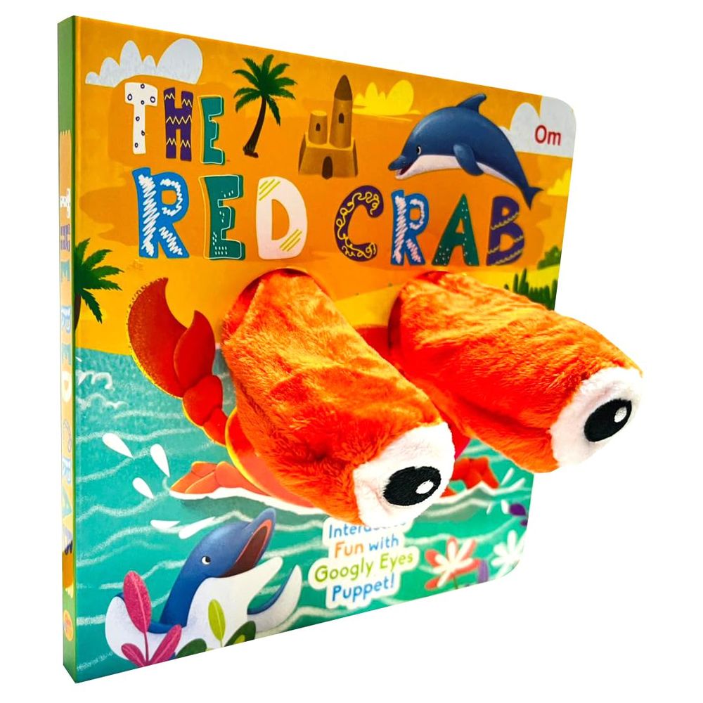 The Red Crab - Google Eyes Puppet Book