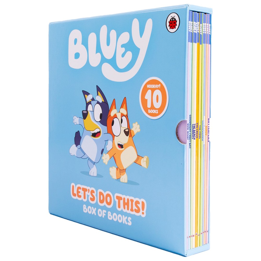 Bluey - Let's Do This! Box Of Books - Set of 10