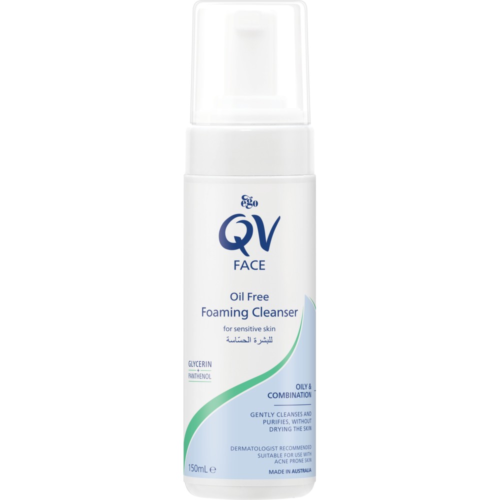 QV - Face Oil Free Foaming Cleanser - 150 ml
