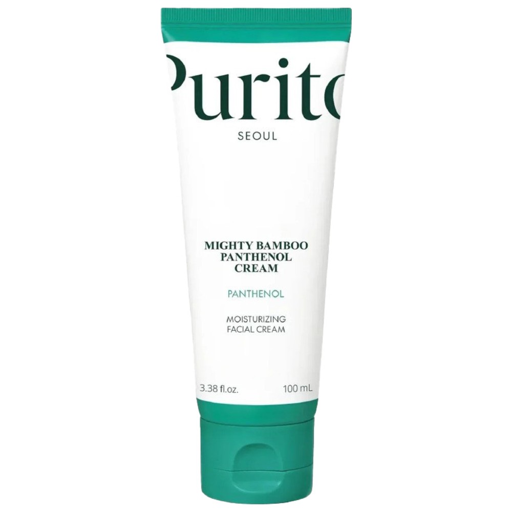 Purito - Mighty Bamboo Panthenol Moisturizing Facial Cream - 100 ml