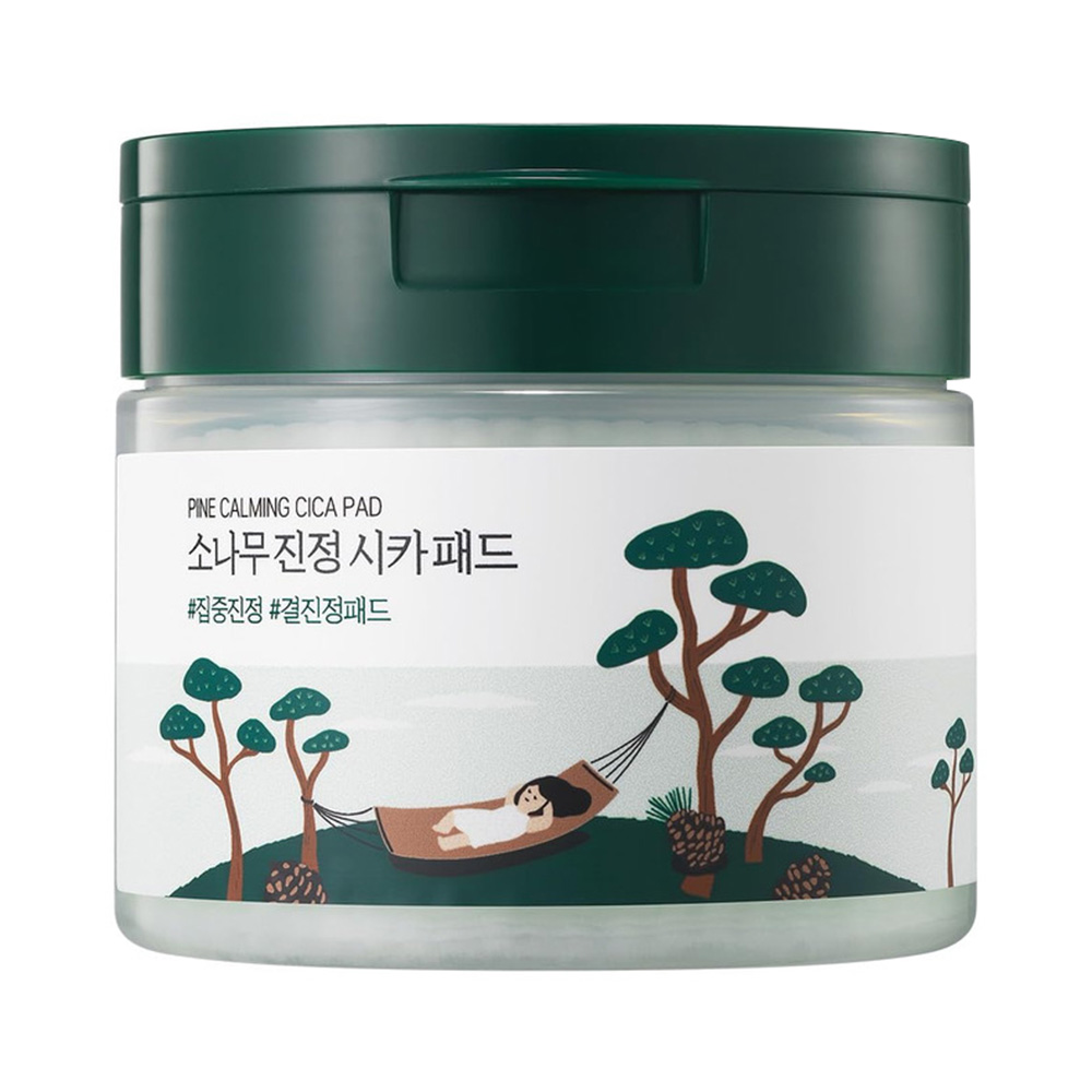 Round Lab - Pine Calming Cica Pads - 50 Pcs