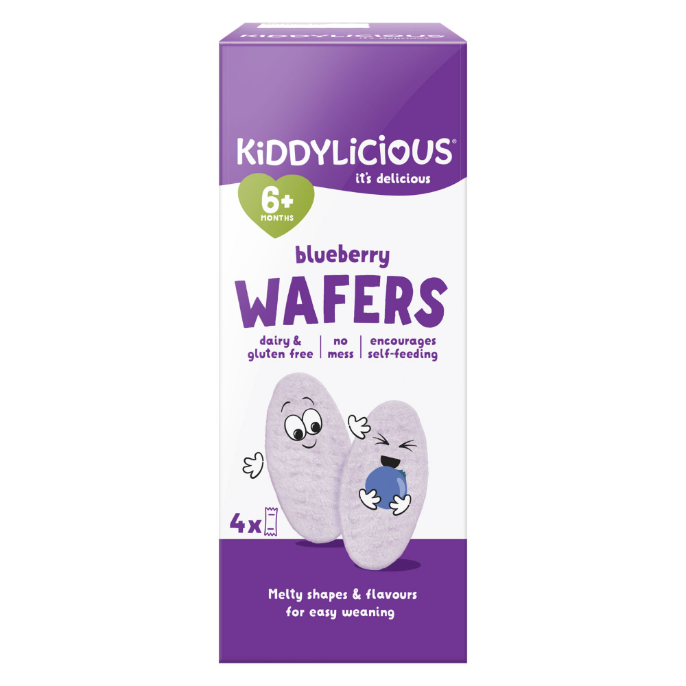 Kiddylicious - Mini Wafers Blueberry - 16g