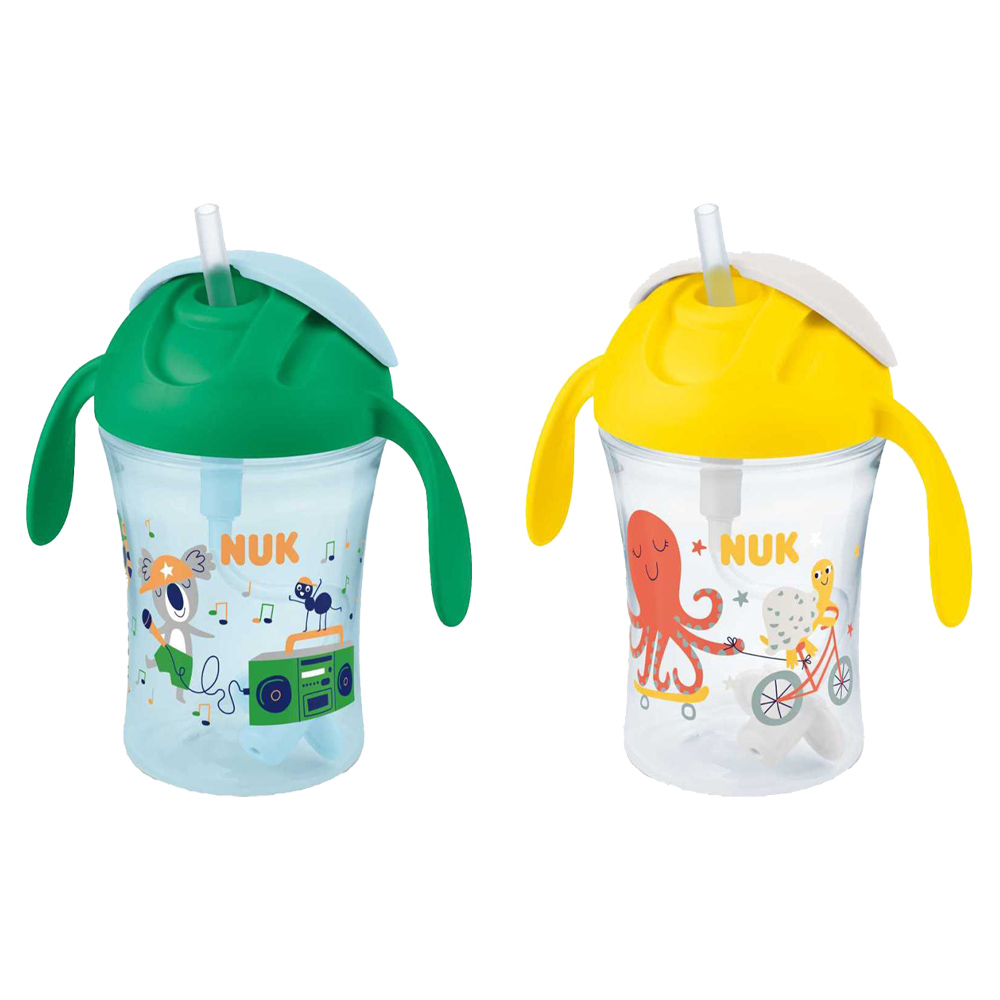 Nuk - Polypropylene Motion Cup Learning Cup - Green - 230 ml