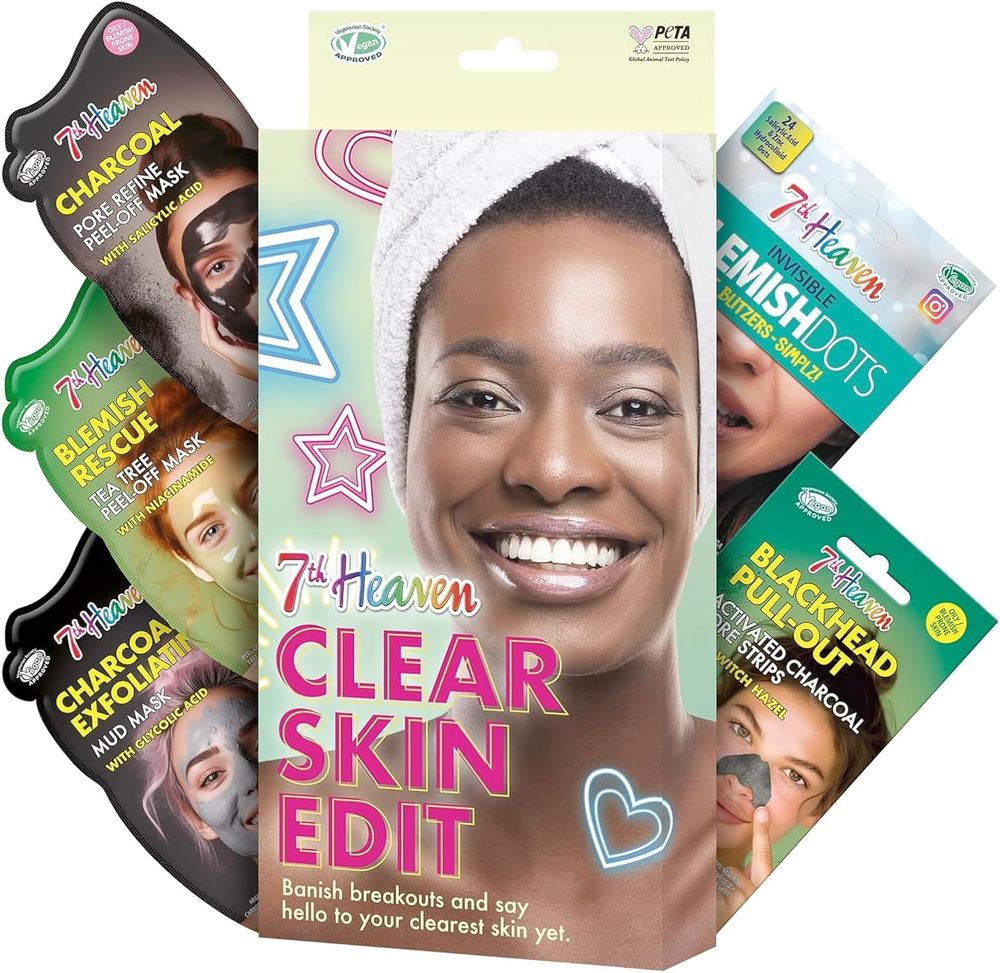 7th Heaven - Clear Skin Edit Multipack - 5 Pcs