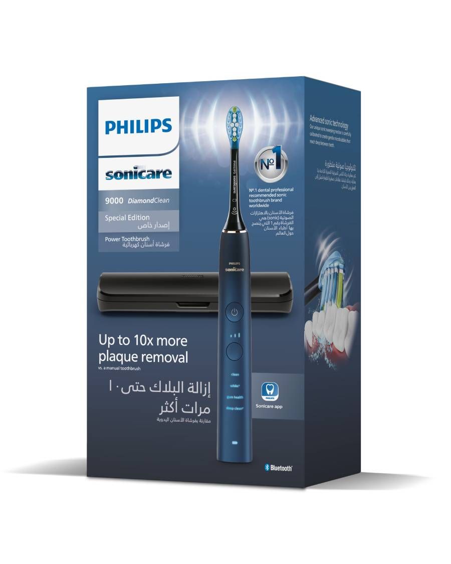 Philips - Hx9911/92 Sonicare Toothbrush 9000 Series - Blue