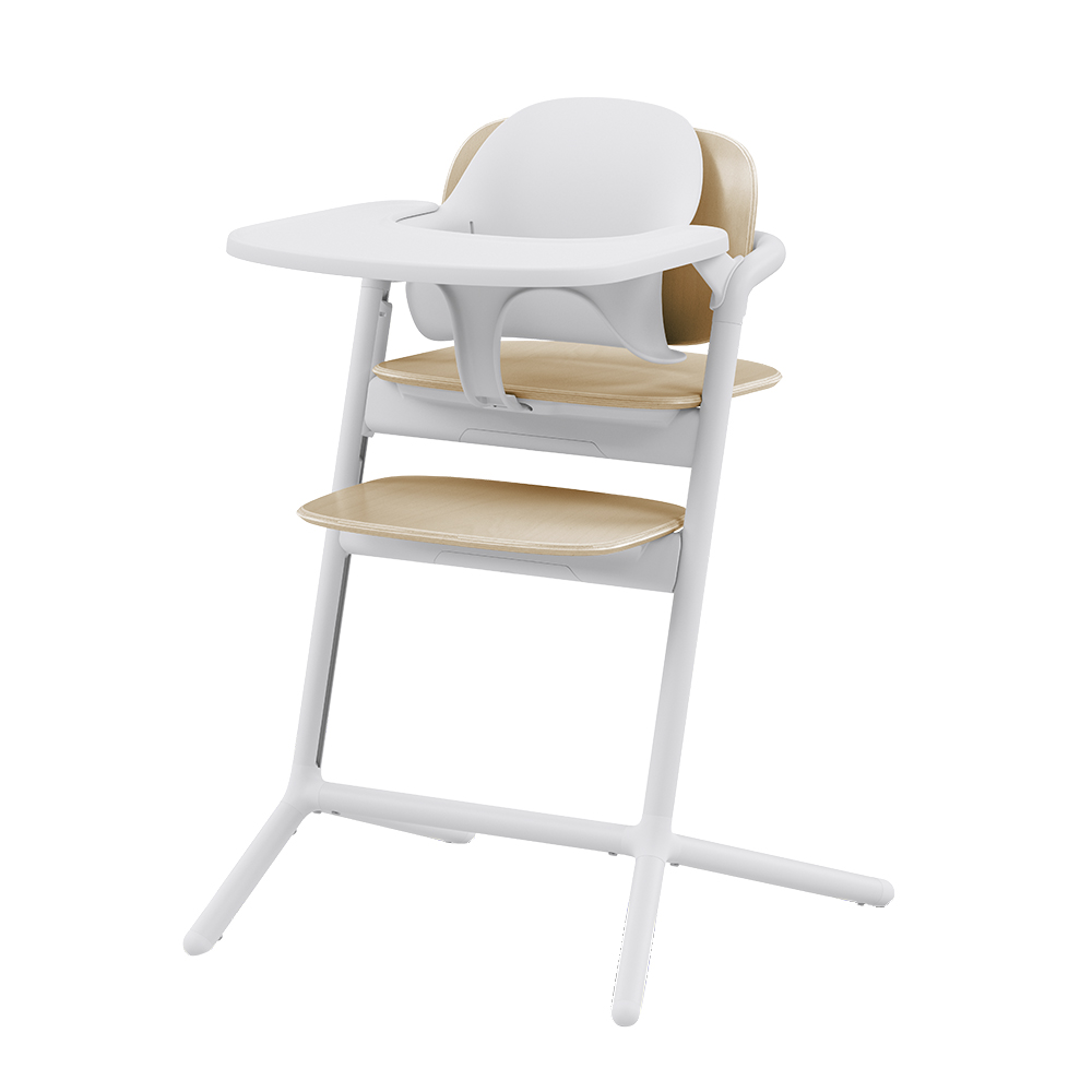 Cybex Lemo 3-in-1 High Chair Set - Sand White