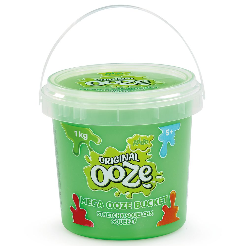 Addo - Mega Ooze Slime Bucket - Green - 1kg