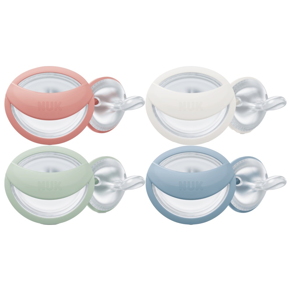 Nuk - MommyFeel Skin Like Feel Pacifier - Pack of 2 - Blue