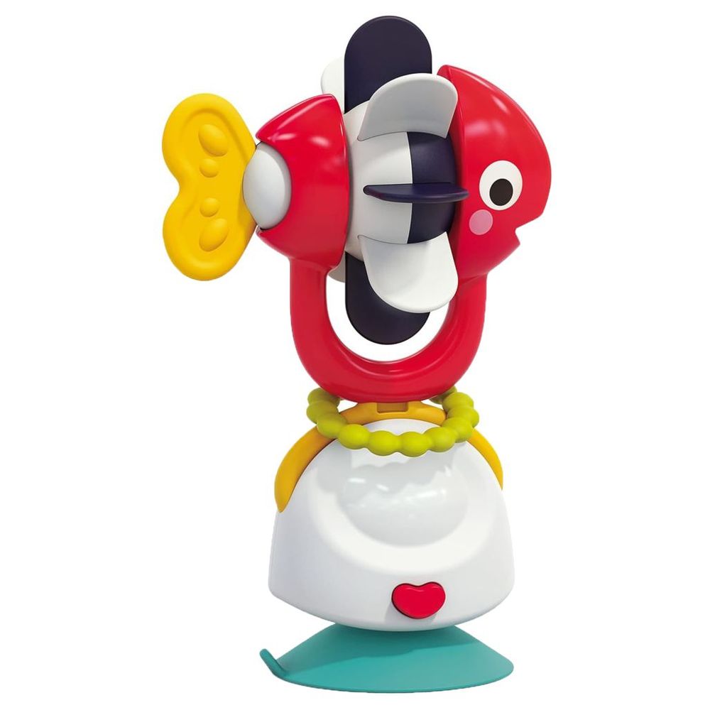 Hola 2in1 Highchair Toys & Baby Rattle Suction Toys - Fish