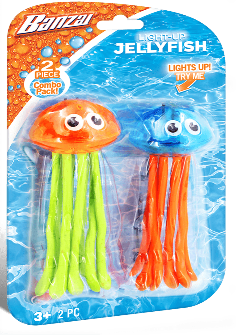 Banzai - Light Up Jellyfish - 2 Pcs
