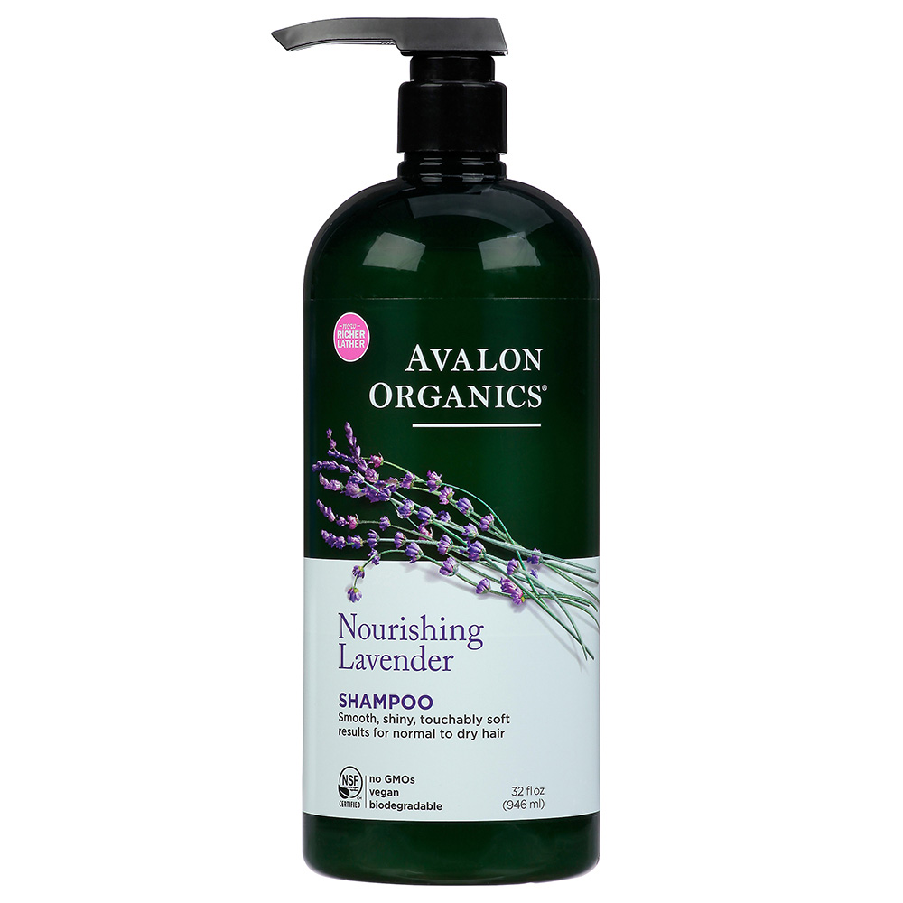 أفالون - شامبو مغذي باللافندر العضوي - 946 مل