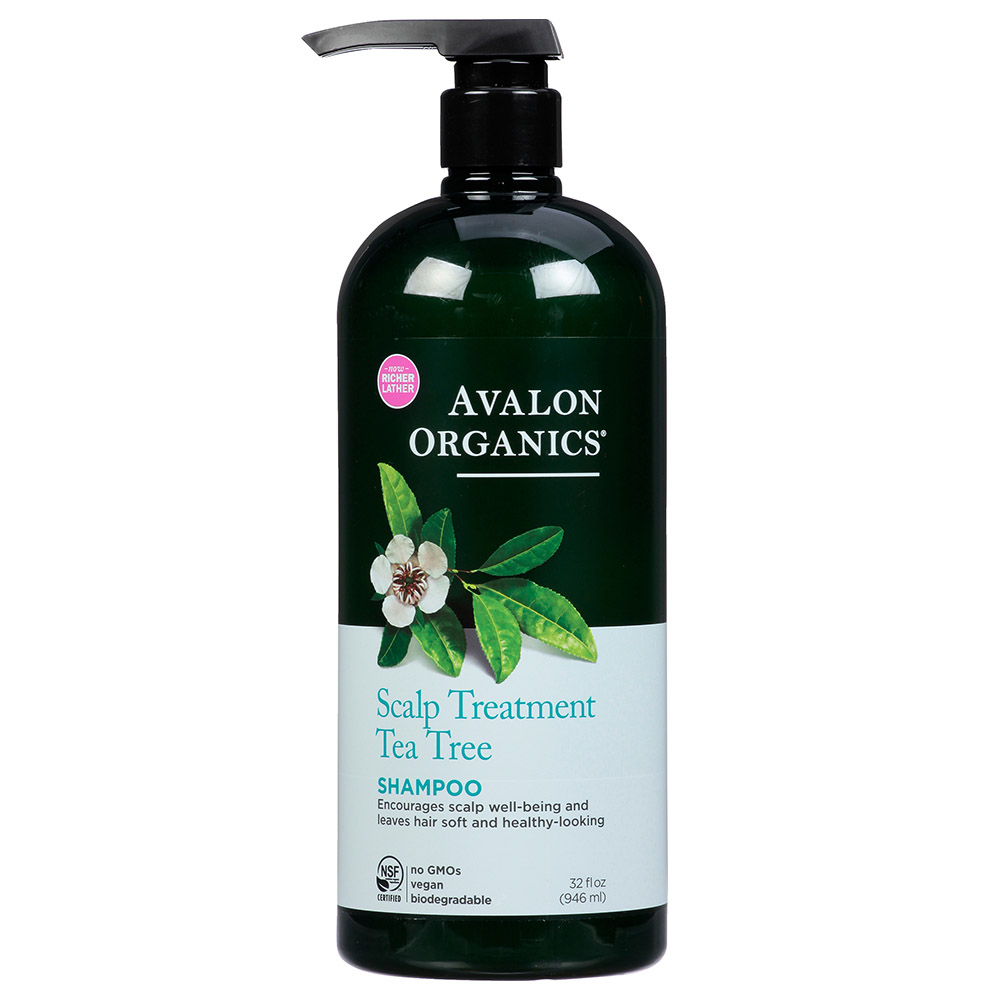 أفالون - شامبو شجرة الشاي العضوي لعلاج فروة الرأس - 946 مل