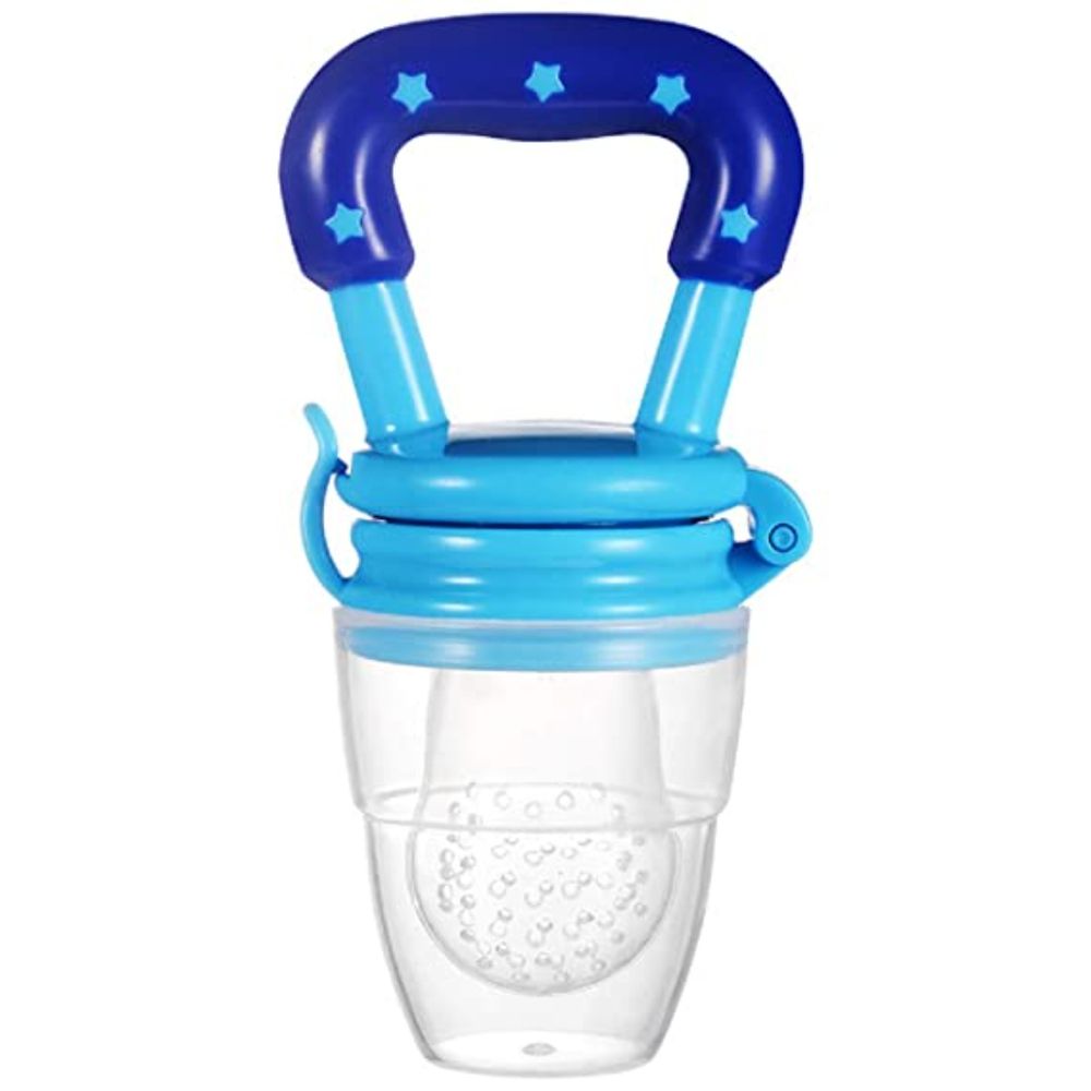Little Angel Baby Fruit Feeder Silicone Pacifier 3M - Blue