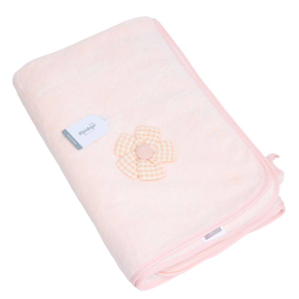 Night Angel - Baby Bath Towel Cotton Flower