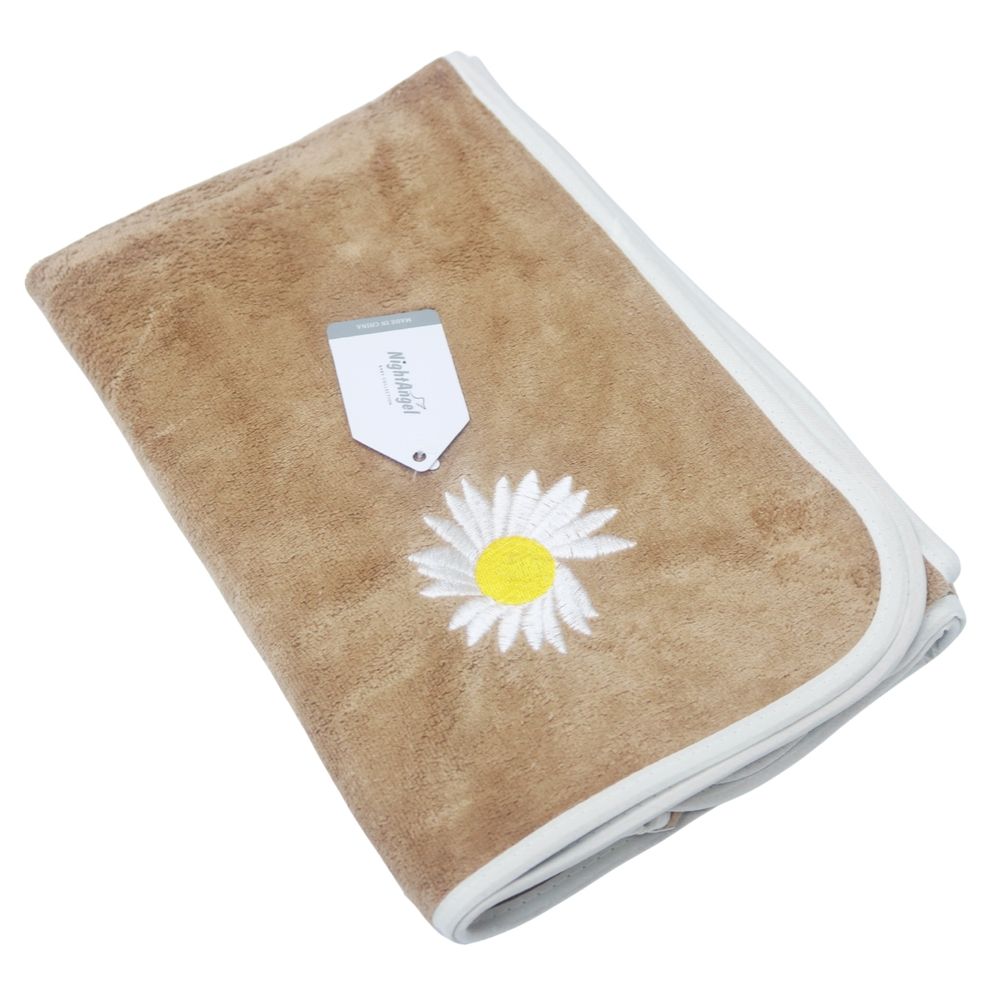 Night Angel - Baby Bath Towel Cotton Daisy Flower