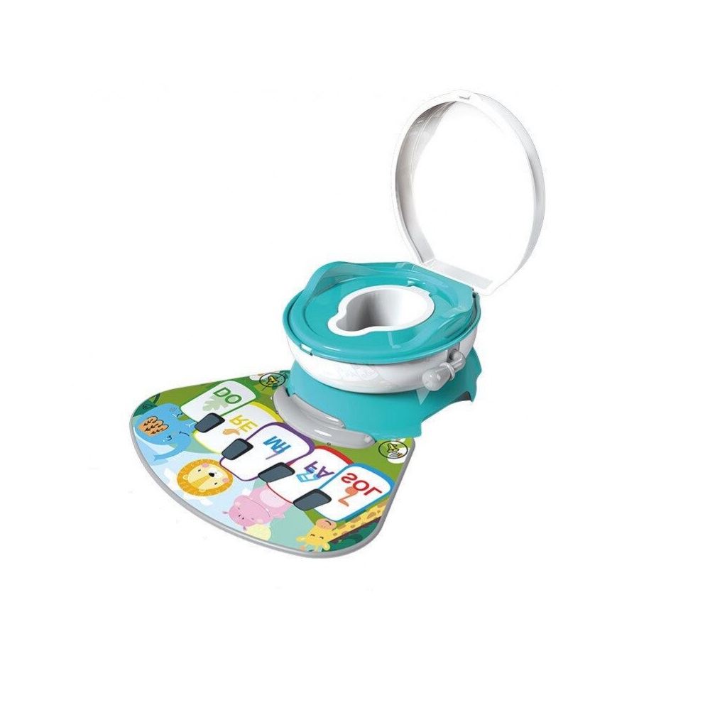 Little Angel Kids Potty Chair 3-In-1 Training Seat With Lid - Green