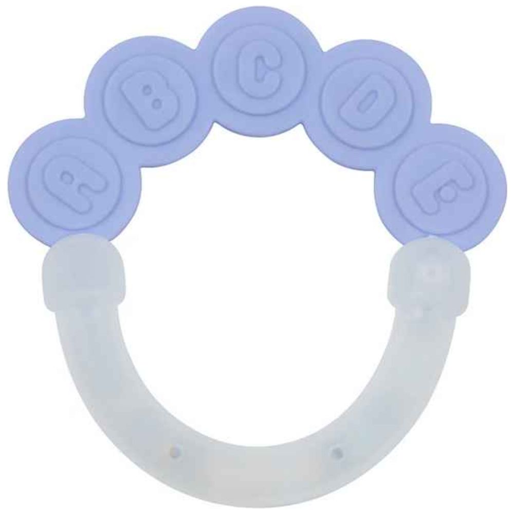 Huanger - Baby Paw Teether with Rattle - Blue