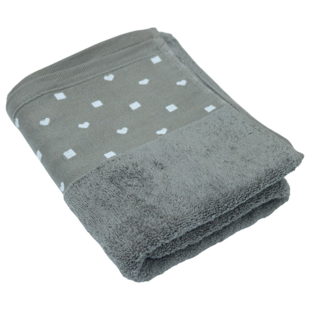 Night Angel - Baby Towel Cotton Heart