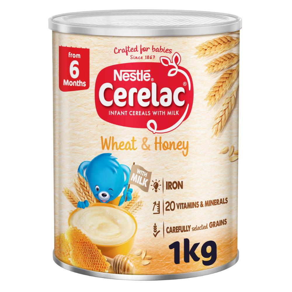 Cerelac - Nestle Infant Cereal - Wheat & Honey - 1 Kg