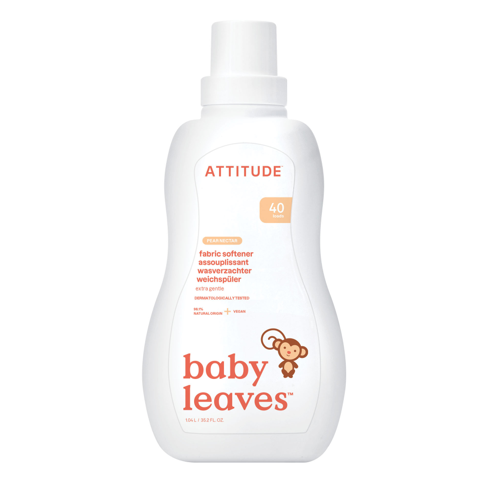 Attitude - Natural Fabric Softener 40 Loads Pear Nectar 1L
