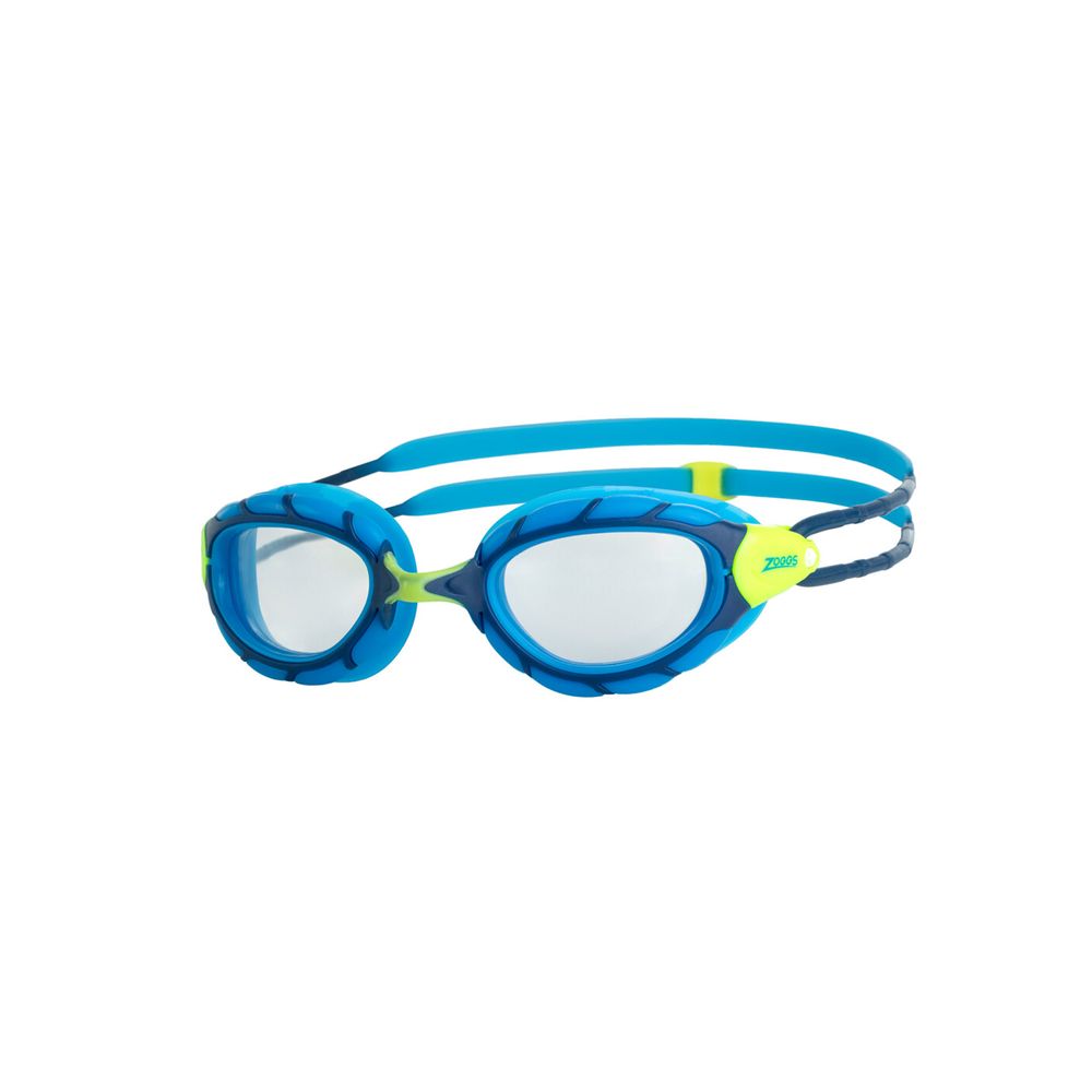 Zoggs - Predator Clear Swimming Goggles - Blue/Lime