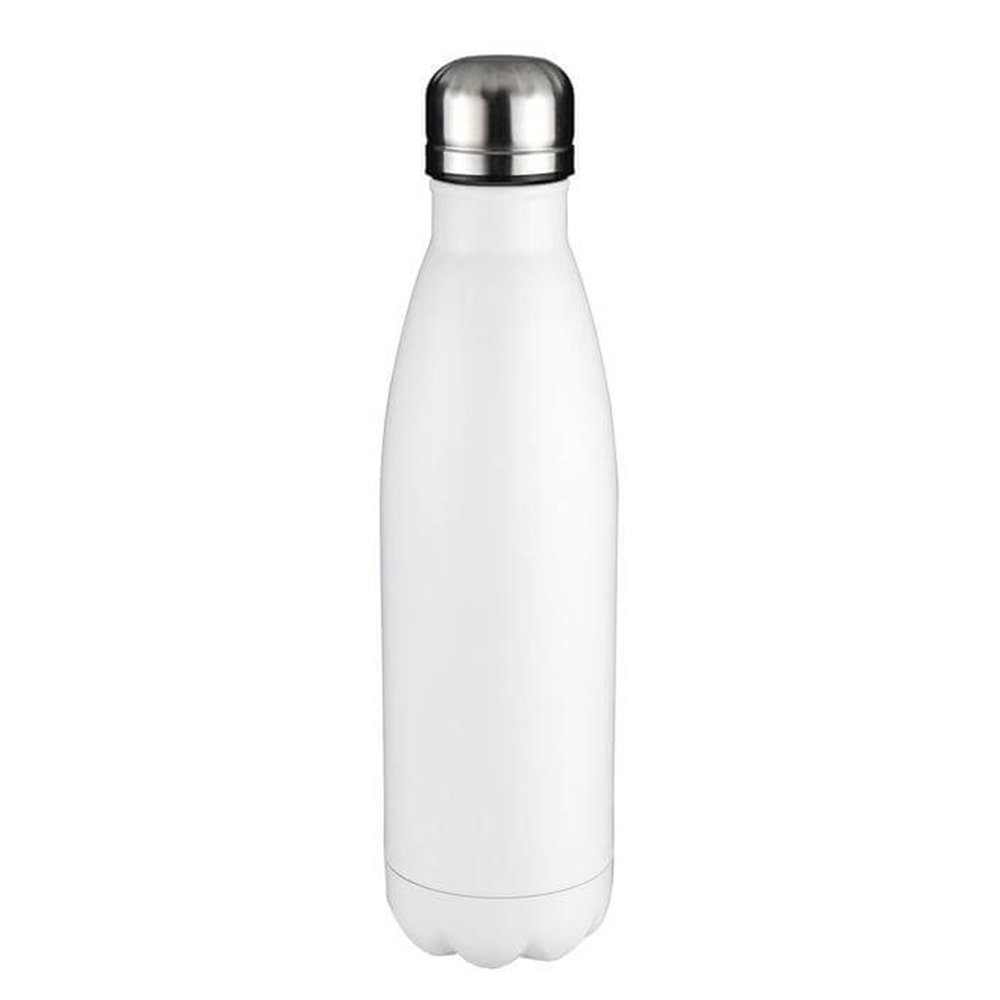 Hans Larsen - Kalo Stainless Steel Water Bottle - White - 500ml