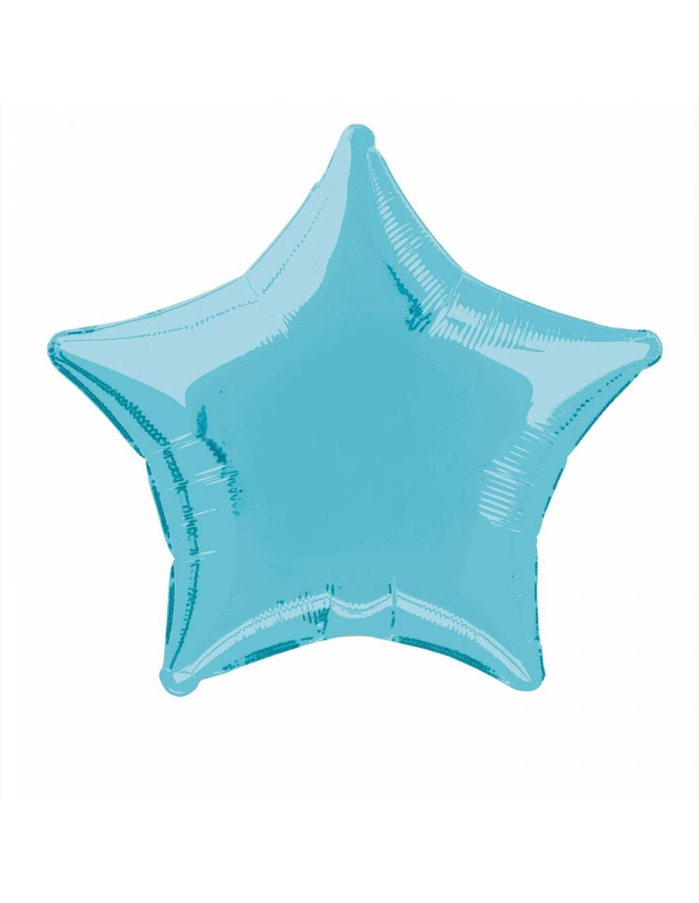 Unique - 20'' Star Baby Blue Foil Balloon