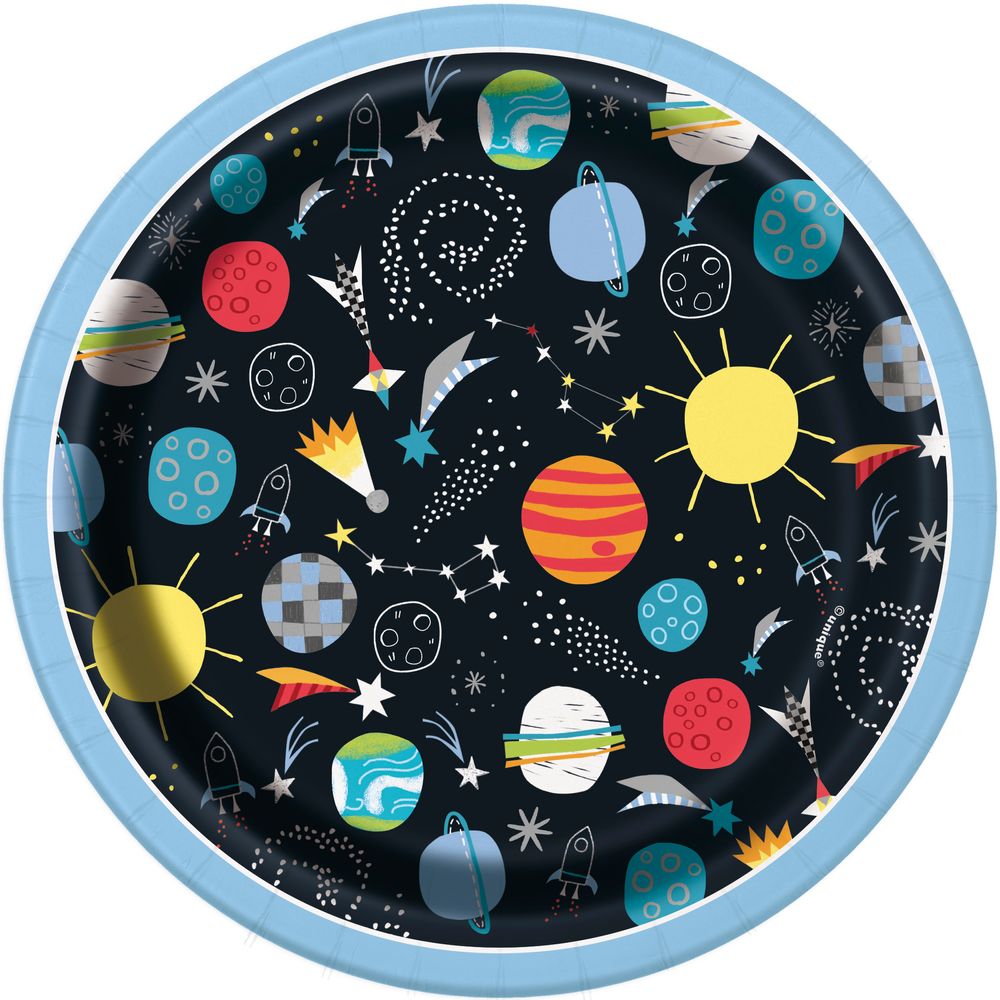 Unique - Outer Space 7" Plate