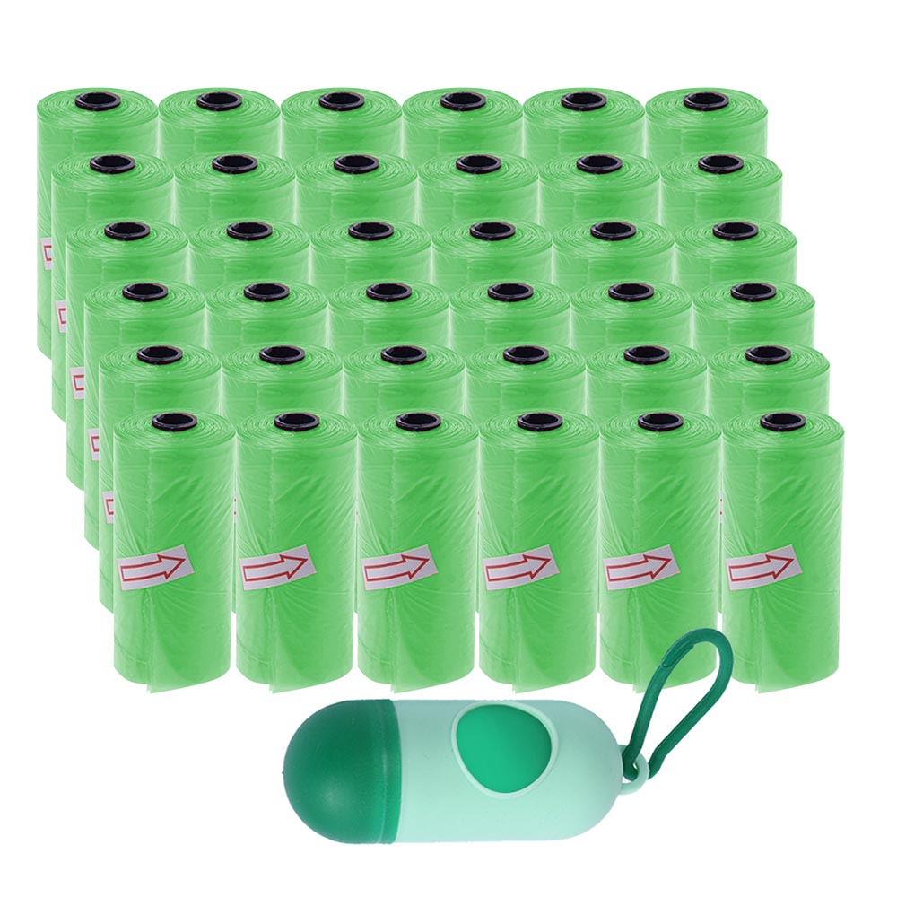 Star Babies - Disposable Scented Nappy Bag With Dispenser - Green - Pack of 36 - 540pcs