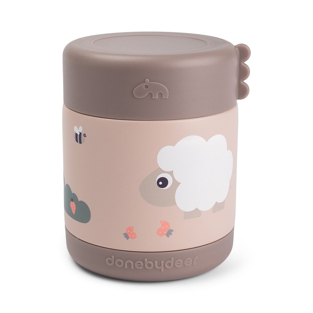 Done By Deer - Insulated Food Jar - 300ml - Tiny Farm Powder