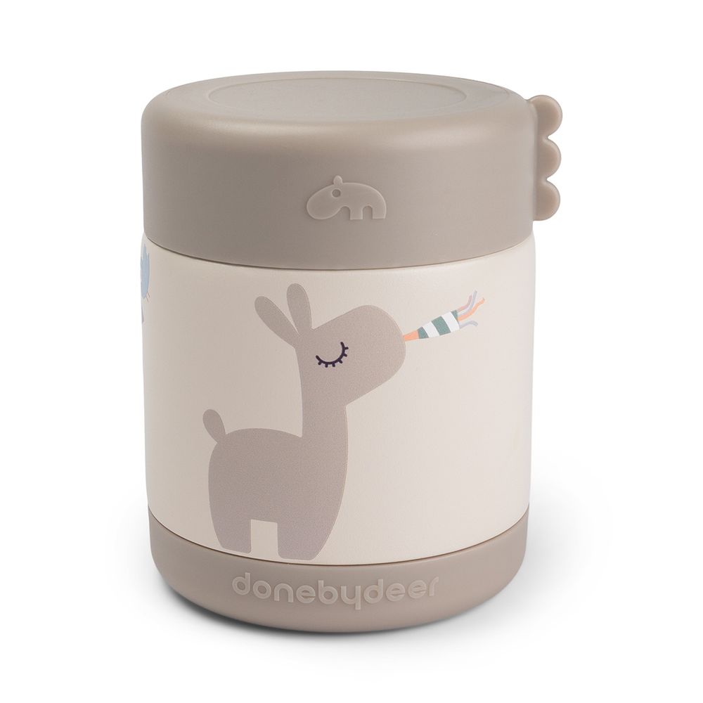 Done By Deer - Insulated Food Jar - 300ml - Celebration Sand