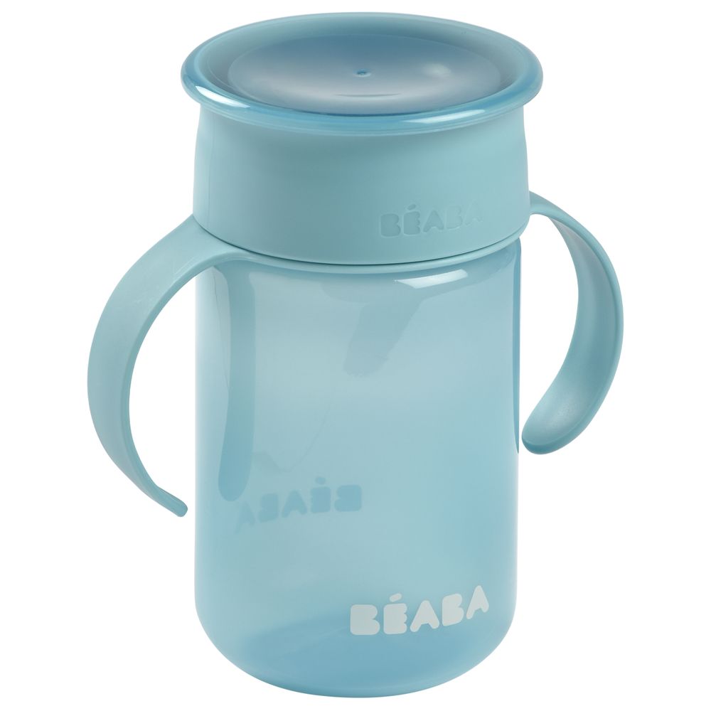 Beaba - 360 Degree Learning Cup - Blue - 340ml