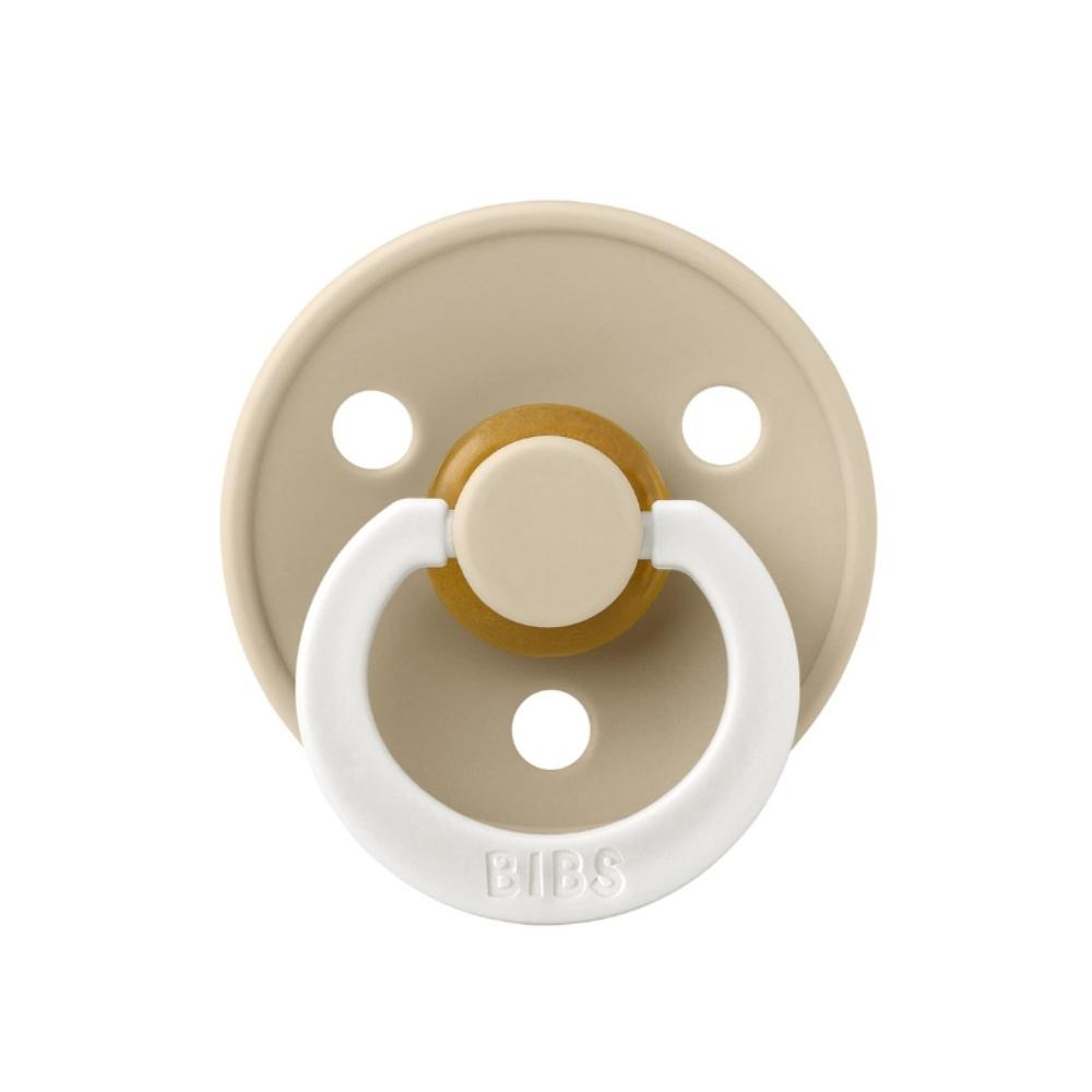 Bibs - Colour Glow In The Dark Pacifier - Size 1 - Vanilla