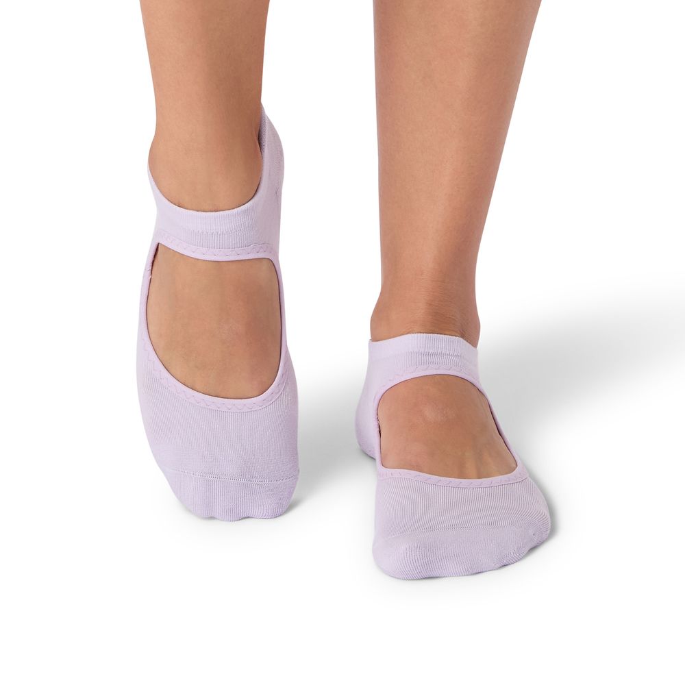 Satori Athletica - Aya Grip Socks - Wisteria