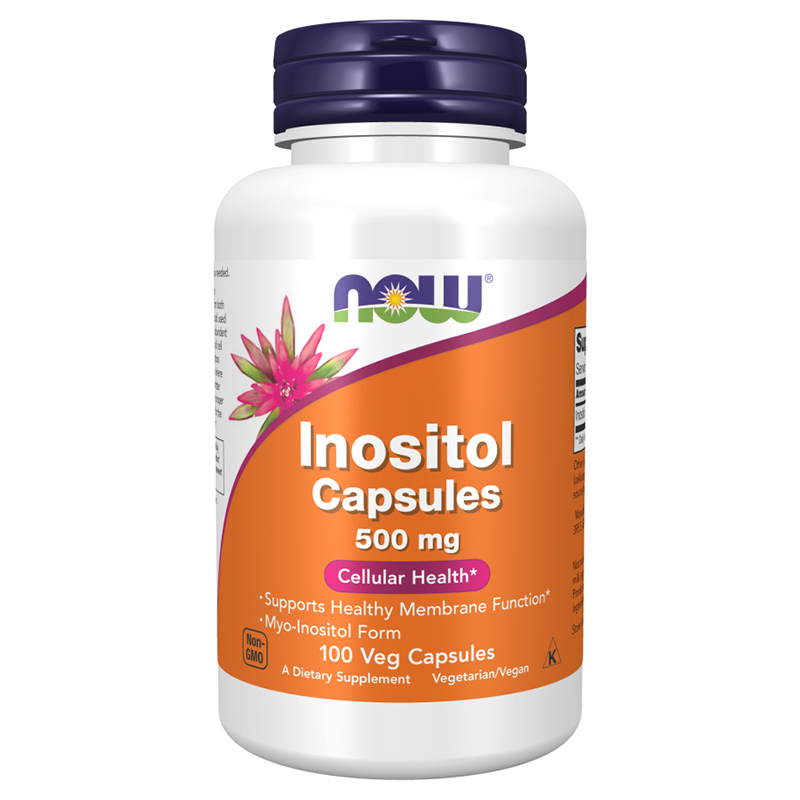 Now - Inositol 500mg Capsules - 100's