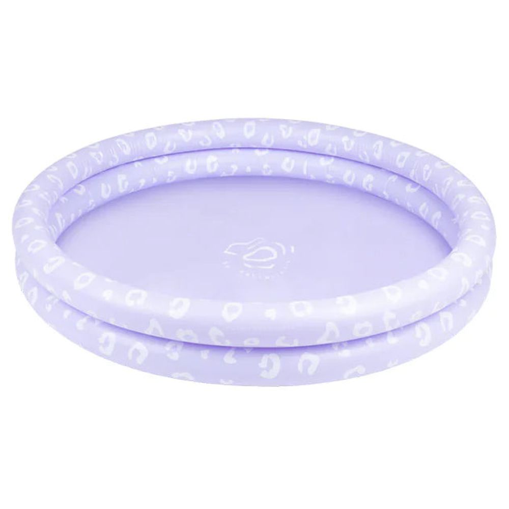 سويم ايسنشالز - حوض سباحة للأطفال بحلقتين - فهد ليلكي - 110 سم