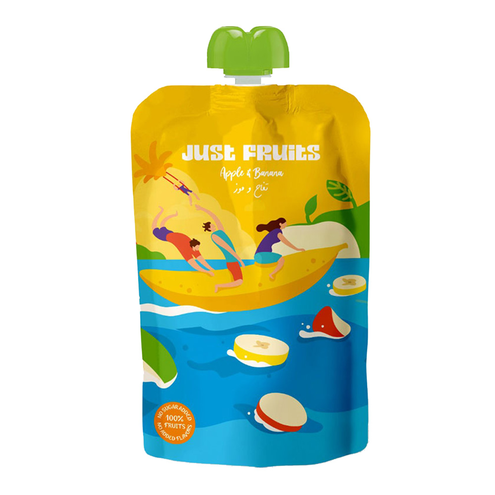 Just Fruits - Baby Puree - Apple And Banana - 110 g