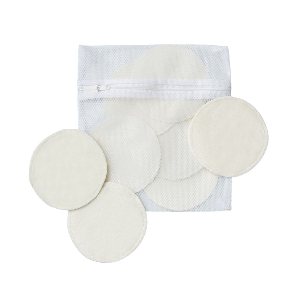 Dr. Browns - Reusable Breast Feeding Pads With Laundry Bag - 8 Pc Set
