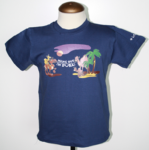 Hang-Out in Dubai T-Shirt - Navy Blue 