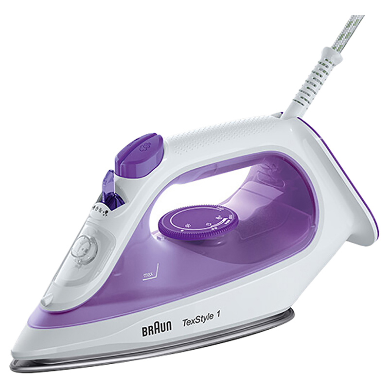Braun TexStyle 1 Steam Iron Violet/White - 2000 W