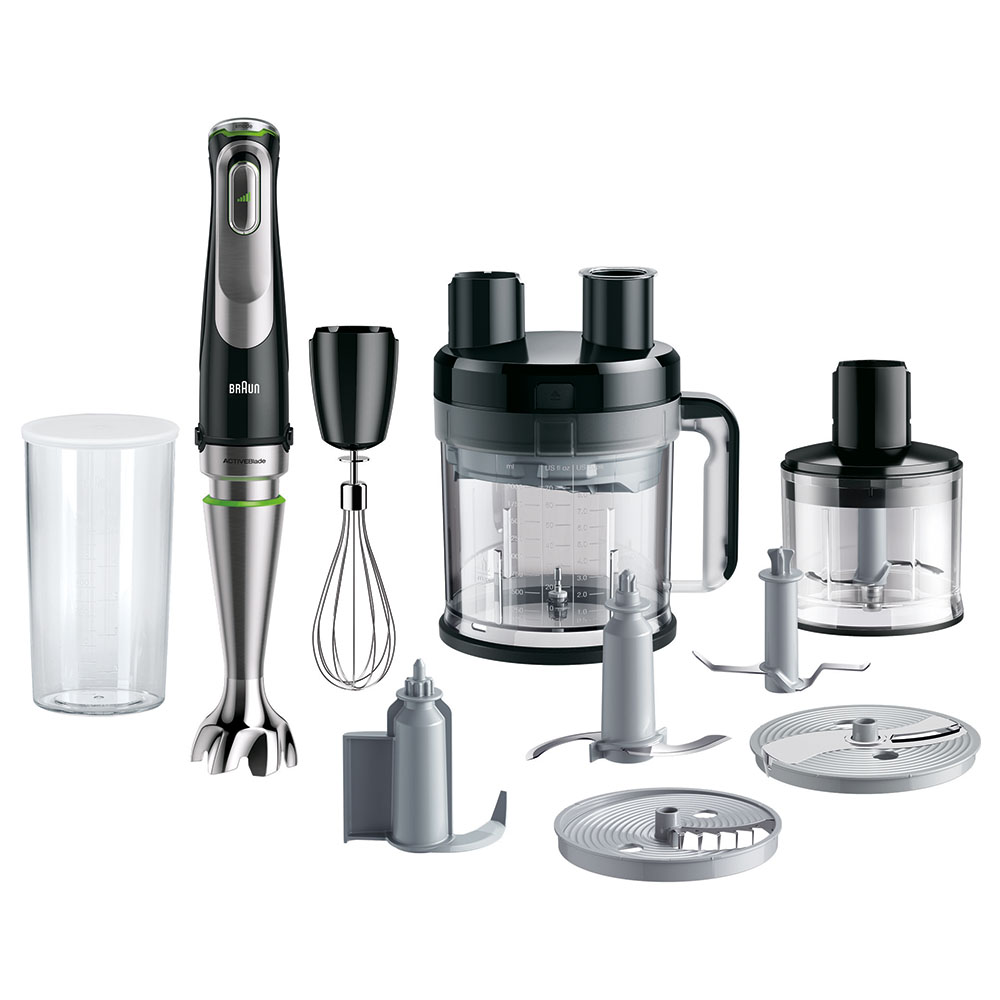 Braun Hand Blender MQ 7075 1000 Watts Black