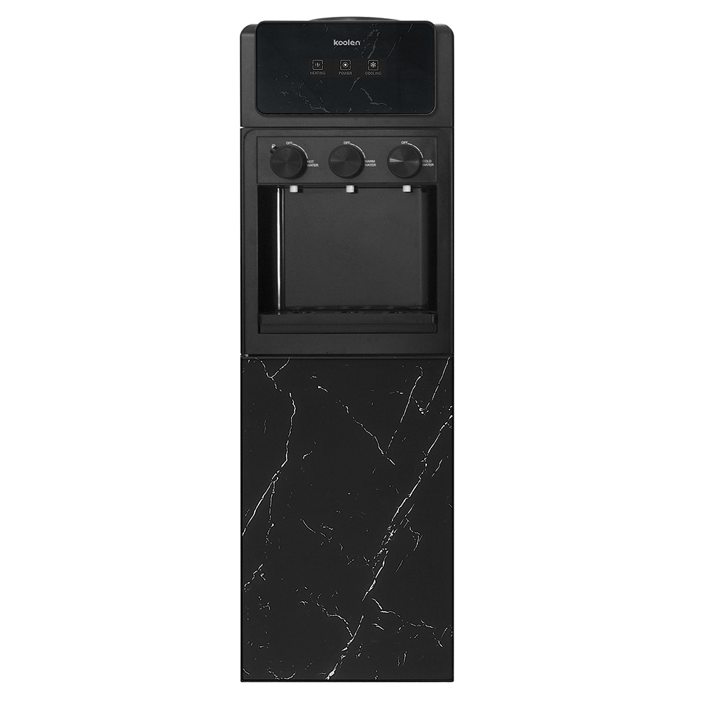 كولين - موزع مياه بتأثير الرخام - أسود - 590 واط