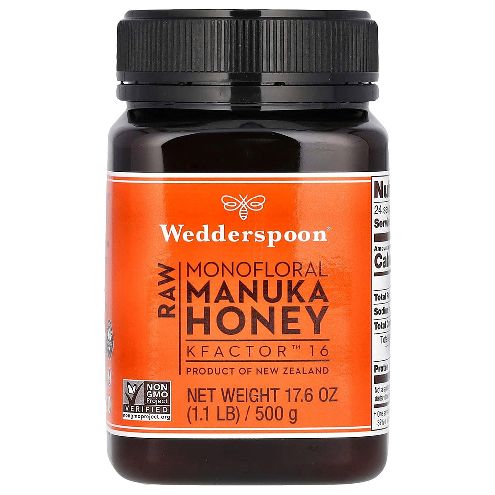 Wedderspoon - Raw Monofloral Manuka Honey - 500 gm