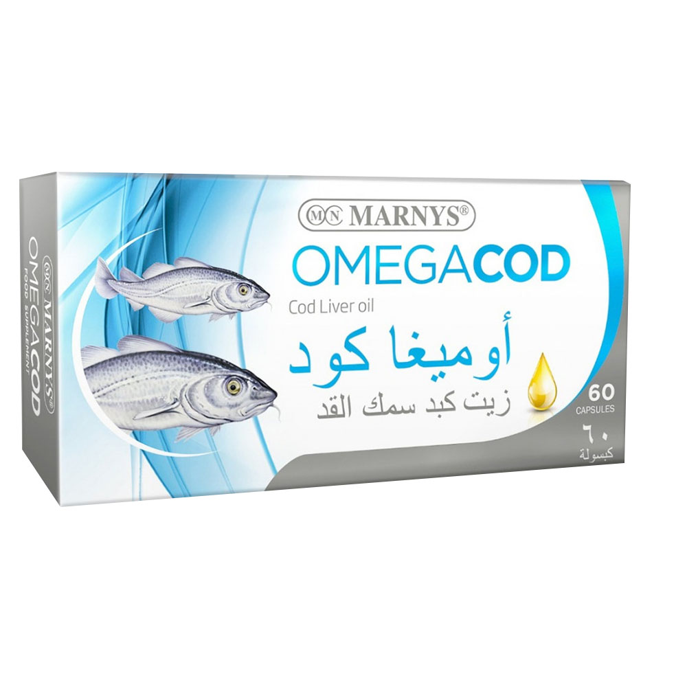 Marnys - Omegacod Dietery Supplement Capsules - 60 Pcs
