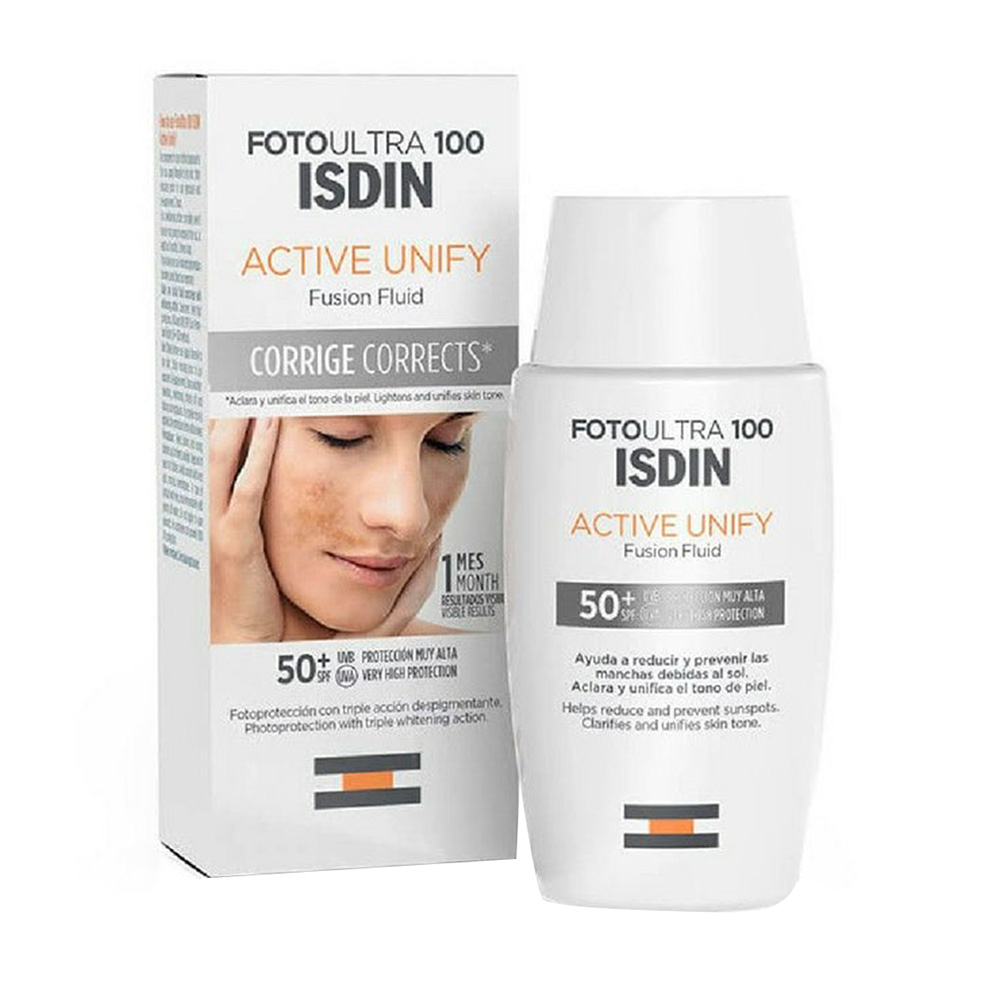 ايسدين - واقي شمس سائل فولو ألترا 100 فيوجن بعامل حماية 50 - 50 مل