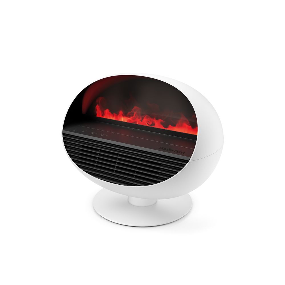 Stadler Form Erik 3-in-1 Fan Heater - Aroma Diffuser and Fireplace Flame Effect
