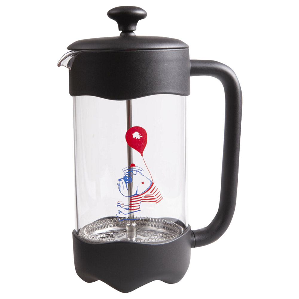 Biggdesign French Press Coffee & Tea Maker - 350ml - Black