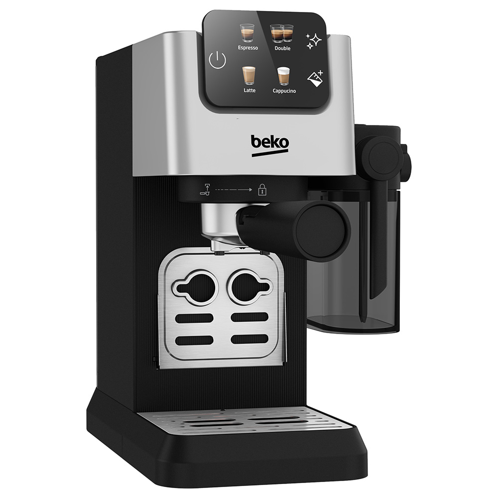 Beko Digital Espresso Machine - Stainless Steel - 1.1 L