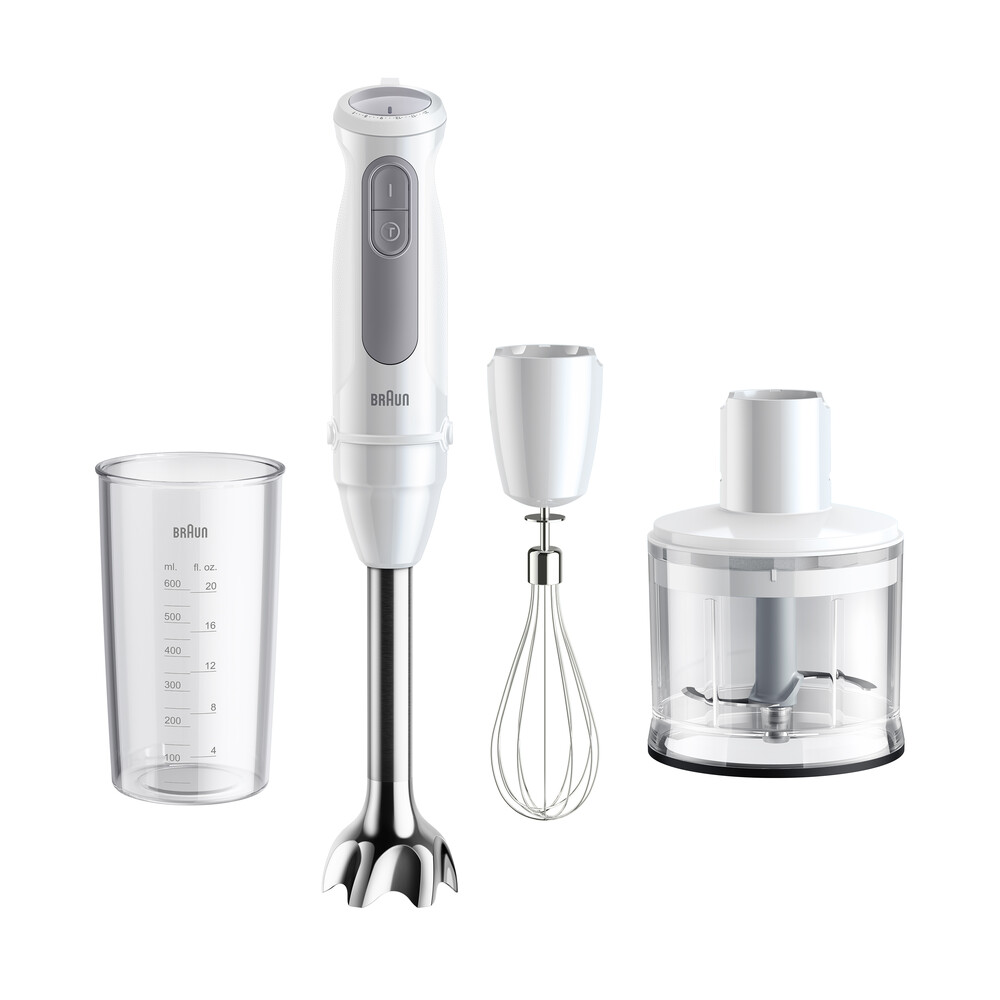 Braun MultiQuick 5 Hand Blender White - 4pcs